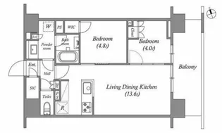 nido南千住【7階】の間取り