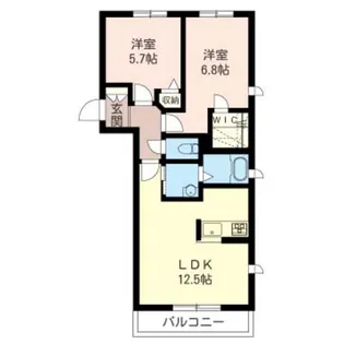 グランエスパシオVI【2階】の間取り