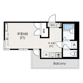 メゾン・ベルツリーII【3階】の間取り