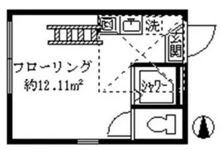 フェリスソラーナ【2階】の間取り