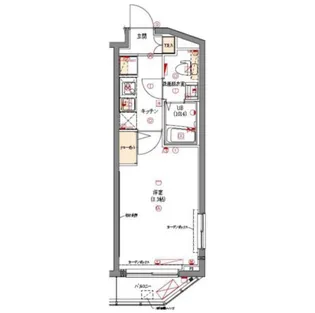 グロウワード東京ノース・アリビエ【3階】の間取り