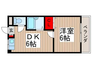レターマンション【3階】の間取り