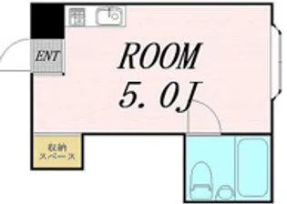 京橋ハイツ30【2階】の間取り