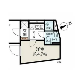 axia tokiwadai【2階】の間取り