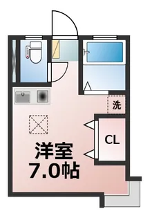 ウッドハイム【1階】の間取り