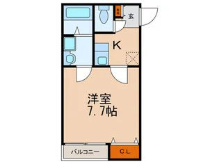 クレフラスト南薫西町【1階】の間取り
