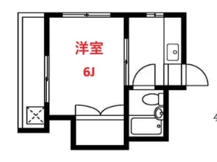ベルウッド【4階】の間取り