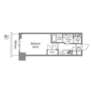 GRAN PASEO新宿余丁町【2階】の間取り