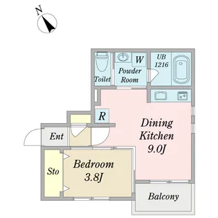 Solid Qualia D’2【3階】の間取り