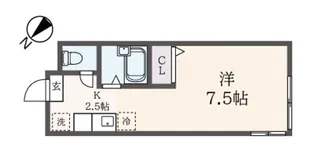 ウィスタリア【1階】の間取り