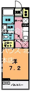 オーパ【2階】の間取り