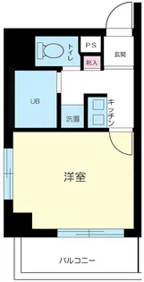 スカイコート日本橋人形町第2【10階】の間取り