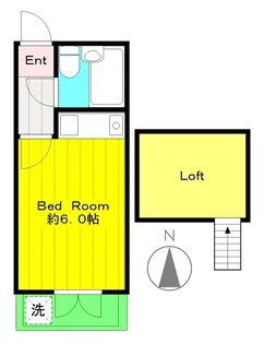 エンクルらんど坂【1階】の間取り