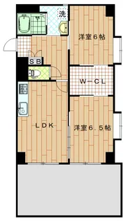 プレミール和光【1階】の間取り