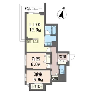 メゾン ド フー【3階】の間取り