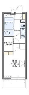 レオパレスニューセレッソ【2階】の間取り