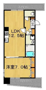 パークヒルズ町田【7階】の間取り