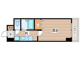 プラザKSN大倉山【2階】の間取り