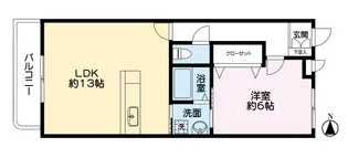 松尾コーポレーション 2階【2階】の間取り