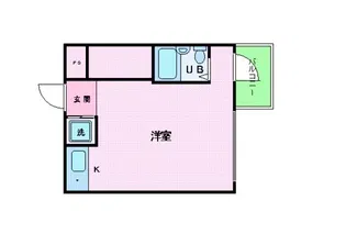 プレール潮見ピアクラブ【4階】の間取り