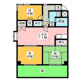 Heights Showa【1階】の間取り
