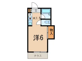 メゾン・ラフィーネ【1階】の間取り