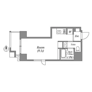 ASTILE秋葉原【3階】の間取り