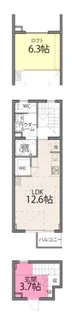 TAS経堂レジデンス【2階】の間取り