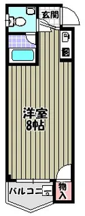 ラ・コート滝谷【2階】の間取り