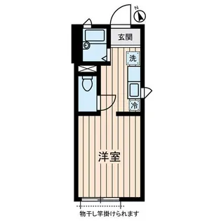 カメリアハウス【2階】の間取り
