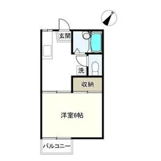 グリーンハイツ【1階】の間取り