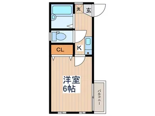 エリセ三軒茶屋【2階】の間取り