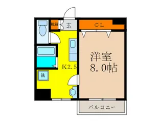 イーズ南春日丘の間取り