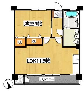 第一伊藤ビル【1階】の間取り