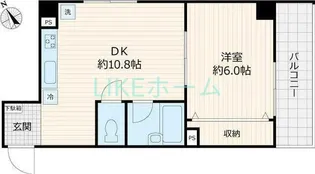 フレール西船橋【2階】の間取り