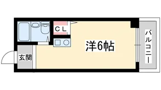 ベルメゾンエトワール【4階】の間取り