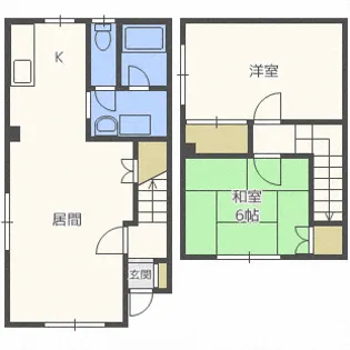 東光ハイツの間取り