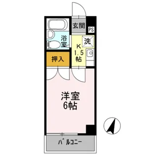 鶴寿館【2階】の間取り