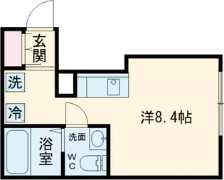 COLLINA本浦20【2階】の間取り
