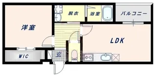 グランクローチェ【1階】の間取り