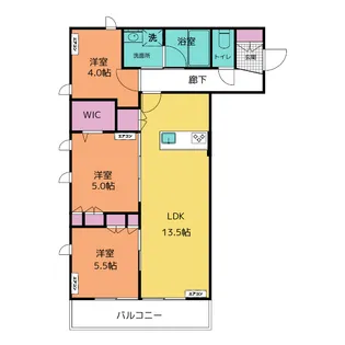 M Condo【3階】の間取り