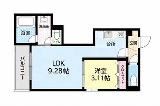 REGALEST堺市駅【2階】の間取り