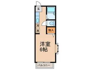 ヴィラ目白【2階】の間取り