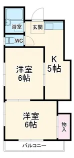 メゾンドトキワ【1階】の間取り