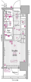 ガーラ・グランディ川崎榎町【7階】の間取り
