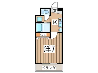 上町Nビル【2階】の間取り