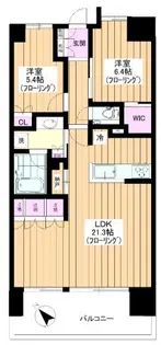 プラウドシティ小竹向原グランドコート【12階】の間取り