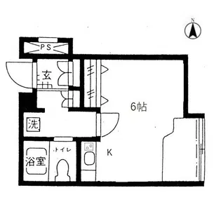 原宿東急アパートメント【4階】の間取り