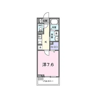 ニフティ レジデンス【2階】の間取り