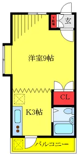 メゾンフタバ【1階】の間取り